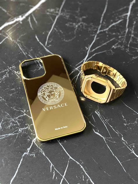 versace gold plated iphone 12 pro max|Iphone 12 pro max 24kt gold Versace edition .